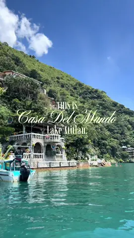 Ep. 3 | Guatemala Diaries 🤍 | Stayed at the most magical cliffside hotel everr #casadelmundo #lakeatitlan #guatemala #solotravel 