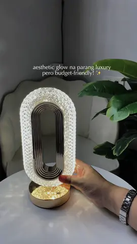 Aesthetic glow na parang luxury, pero budget-friendly! - led touch table lamp ✨ #lamp #tablelamp #desklamp #aestheticlamp #ledtouchlight 