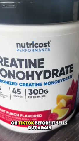 #creatine #supplements #buildmuscle #workout #CapCut 