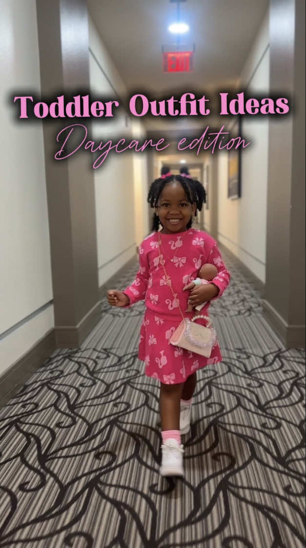 What my girl wore this week! I give her ideas and she puts her twist on it…we both leave home happy lol!  Links will be over there 👀 follow what I’m saying!  #toddlerfashion #grwm #minifashionista #toddlerootd #mommydaughter 