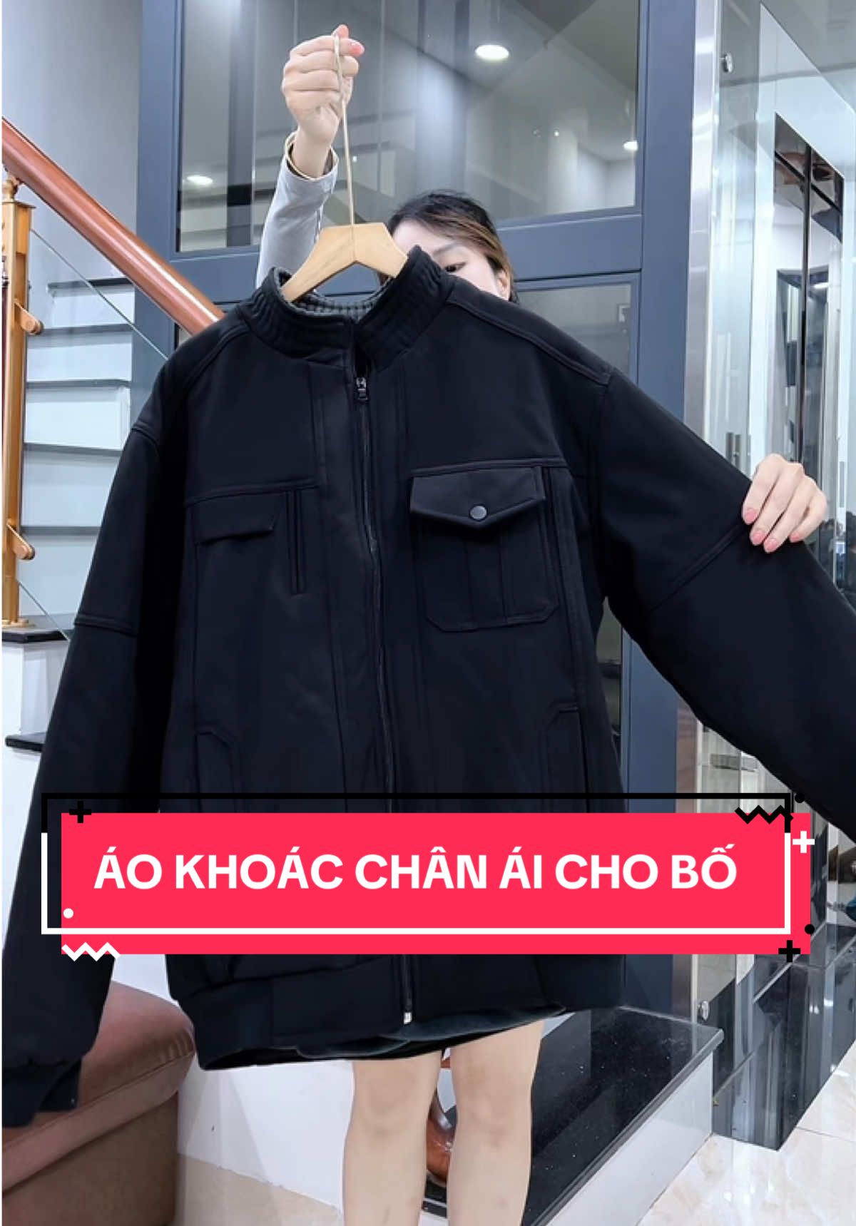 Áo khoác mùa đông chân ái cho bố #hiensonnet #sonnetgroup #aokhoactrungnien #aokhoaclotlong 