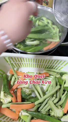 Kho Quẹt Rau Luột Rất Là Hao Cơm #thựcphẩm #Đồuống #xuhuongtiktok 