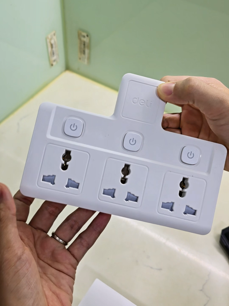 Trả lời @posie_eee ổ cắm Deli #odien #odiendanang #odienthongminh #deli #chinhchanchat 