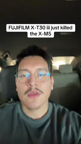 (CORRECTION) Both cameras have the same processor, my mistake! FUJIFILM x-t30 mark 3 puts the xm5 in a very weird spot in my opinion. #fyp #fujifilm #camera #photography 