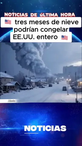 Tres meses de nevada continua pondrán a EE.UU. de rodillas
 #breakingnews #unitedstates #usanews #latinousa