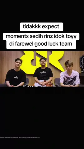 rinz idok toy di farewel #MLBB9TH #MLBB #rrqkingdoom #rrqhoshi #rrqrinz 