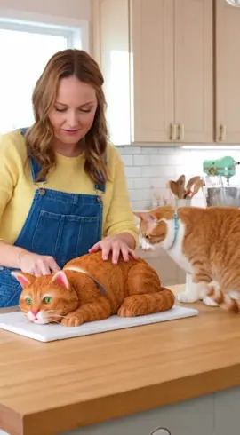 What should I do if the cat is frightened and fainted?🥲🥲#catsoftiktok #funny #haha #foryourpage 