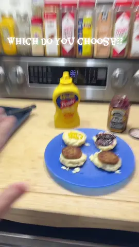 I think because sausage is salty it needs a sweet topping #GenX #Group7 