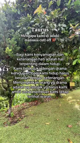 Mengapa Taurus di juluki manusia cutt off ⁉️ #taurus♉️ #zodiaksign #zodiaktaurus #zodiak 