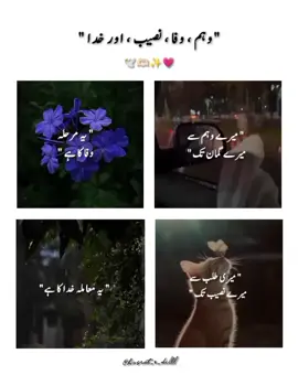اُس شخص کو دل سے نکال دینا میرے بس میں نہیں ہے۔۔ ! میں جتنا کہوں کہ اسے نظر انداز کر لوں ، خود کو مصروف رکھوں، مگر وہ ہے کہ دھیان سے نکلتا ہی نہیں ، وہ ایسا شخص ہے جس نے مجھے زندگی میں سب سے زیادہ اذیت دی ہے اور سب سے زیادہ محبت بھی، ایک ہی وقت میں دو قسم کے جذبات مجھے نوچ رہے ہیں ۔۔ !😰 !!!...✍︎۔۔۔_____🌸💫✨💐 #foryoupag #foryoupage❤️❤️ #viralvideos #fyp #fyp 