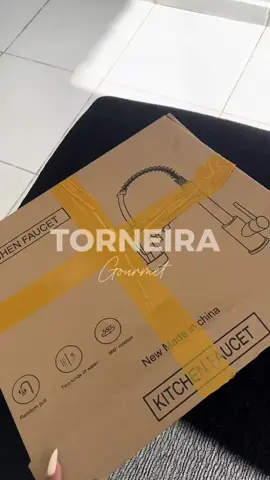 Olhem essa torneira Gourmet 🤌🏽 Estou apaixonada 😍  #ShopeeBrasil #achadinhosdashopee #organizacaocozinha #shopeebr 