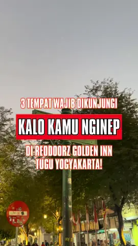 3 Tempat Yang Wajib Kamu Kunjungi Kalo Lagi Nginep di RedDoorz Golden Inn Tugu Yogyakarta! Pertama, kamu bisa foto-foto di Tugu Jogja. Dan kalo laper, kamu bisa kulineran di Pasar Kranggan, dan ditutup dengan jalan-jalan ke Malioboro karena jaraknya cuma 5 menit aja 😍 Biar menginapmu lebih hemat, kamu bisa booking lewat aplikasi RedDoorz dan pakai kode YUKNGINEP buat dapetin harga spesial ❤️ Saatnya #BukaSemuaPintu pesan lewat Aplikasi RedDoorz ya! #RedTravelers #malioborojogja #tugujogja #jogja 