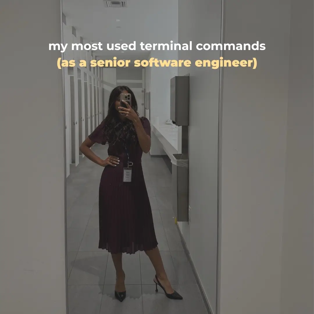 Which one is your most used command? Let me know in the comments. #coding #softwareengineering #swe #programmer 