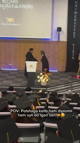 Tabriklasela bo’ladi 🥹, Polshadagi Moliya va Buxgalteriya sohasini tugatdim 😍 O’qishga bahona ishlashga kelgan edim , Alhamdulillah 🤲 ikkalasiniyam epladim 🥳🥳🥳 #polsha #uzbekistan #uzbekiston #toshkent #polsha🇵🇱 