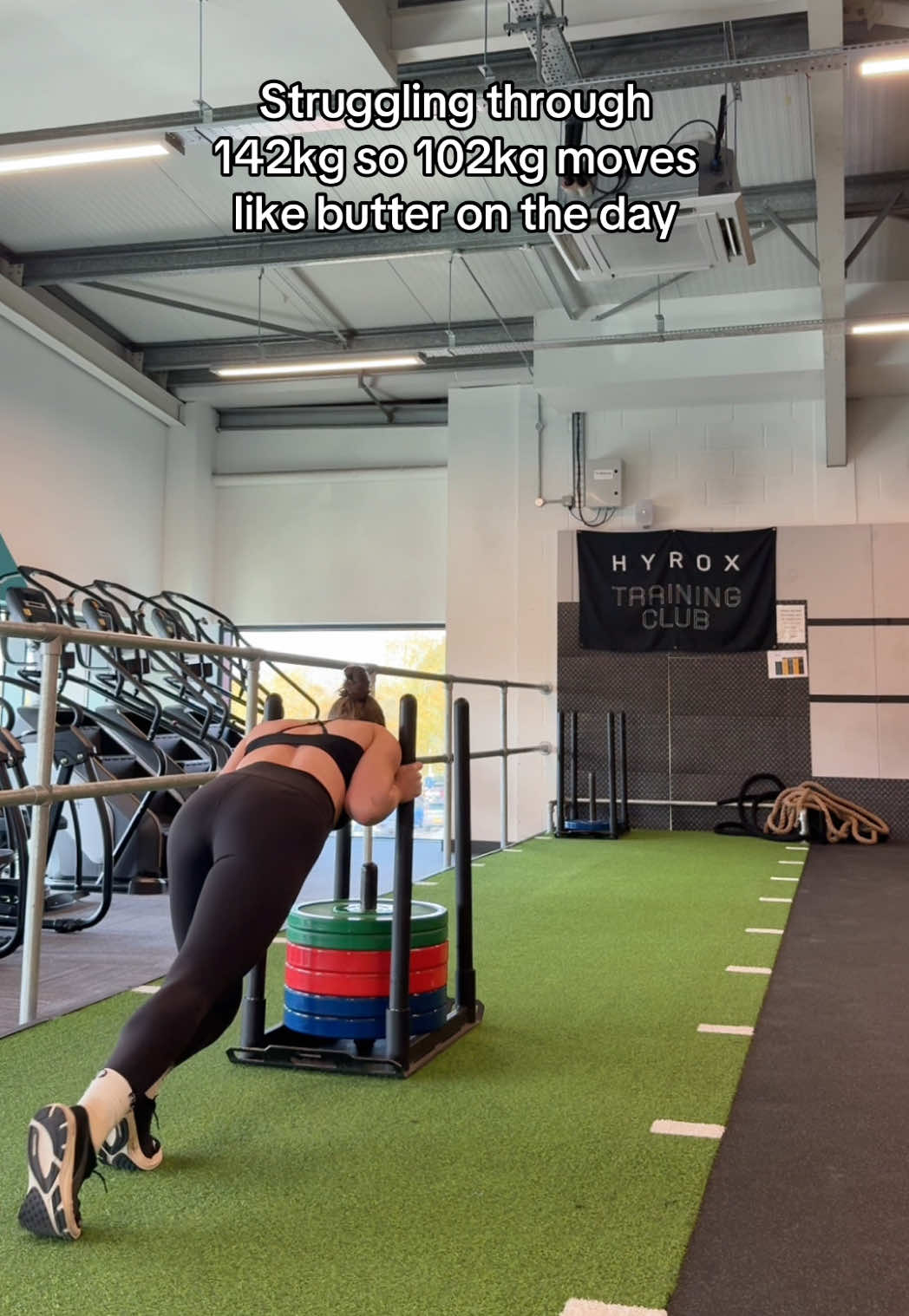 Pray for me on these sleds pls #hyrox #hyroxtraining #hyroxworkout #GymTok #fitnesstips 