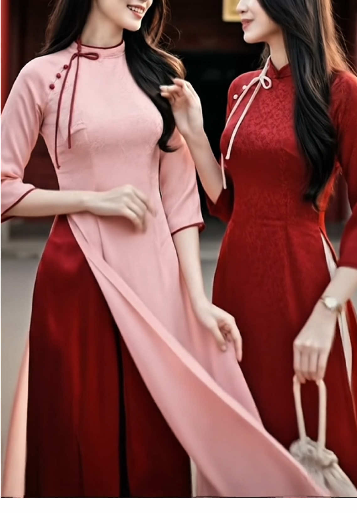 Áo Dài Gấm Cao Cấp Tơ Cổ Lệch#aodaivietnam #aodaigam #aodaitet #aodaitruyenthong #aodaicachtan 