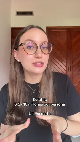 Última parte: te ayudo a planear tu viaje a Europa con un presupuesto de 8.5 - 10 millones de pesos por persona. Aquí les comparto aplicaciones muy útiles para el viaje📱#europa #eurotrip #viajes #chisme #hackdeviaje #travel 