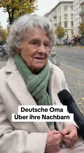 Deutsche Oma ist froh über ihre arabischen Nachbarn! #deutschland #araber #nachbarn #realtalk #deep 