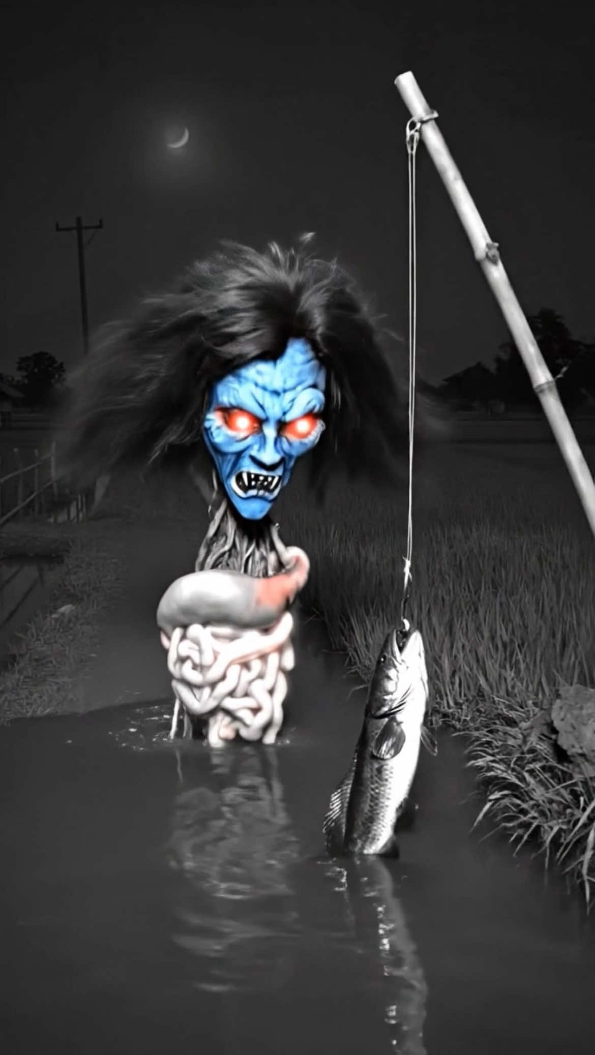 ปลาดติดเบ็ดลาภปาก#กระสือครีเอเตอร์ #เพื่อความบันเทิง #KrasueCreator #ผี #ผีกระสือ 