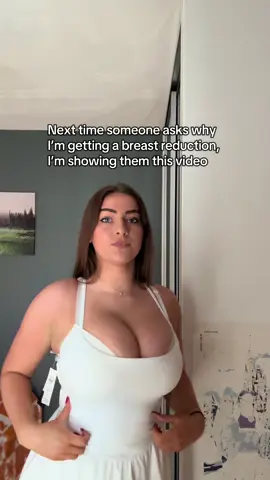 big 🍒’s and cute dresses are a no #breastreduction 