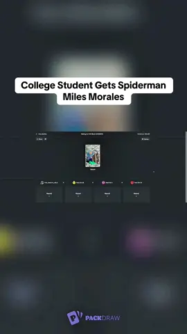 College Student Gets Spiderman Miles Morales