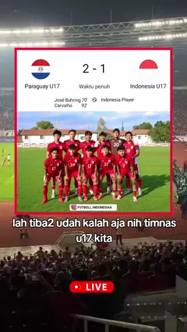 Ternyata Pertandingan nya tertutup gaess. gak di siarin stasiun tv manapun dan tidak live streaming. . . . #timnasday #timnasu17 #novaarianto #timnasindonesia 