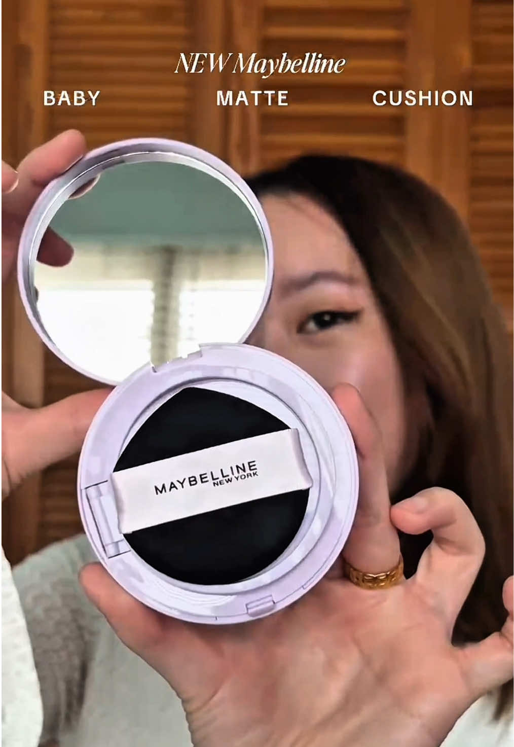 Omg I think I need a lifetime supply of this baby matte cushion foundation! 🪞✨@Maybelline Malaysia  #Maybelline #MaybellineMalaysia #maybellinecushion  #babycushion #kusyenpurple