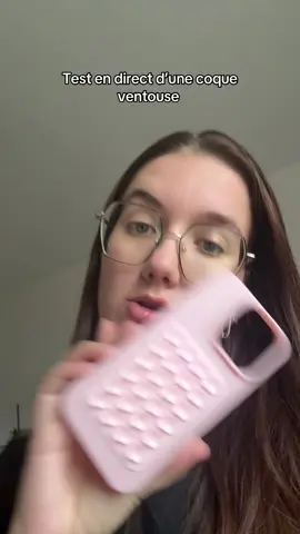 Ok je suis convaincue par le produit finalement c’est pas si mal  #coque #coqueventouse #tts #tiktokshop 