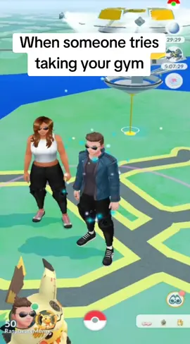 Stay away from my gym 😂 #pokemon #pokemongo #fyp #pogo 