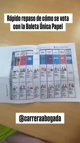 Rápido repaso de cómo votar con la Boleta Única Papel #BUP  Recorda: - Un ✅ para Senadores Nacionales - Un ✅ para Diputados Nacionales Compartí este video con quien aún no sepa cómo se vota mañana 🤞 #elecciones #argentina #senadores #diputados   