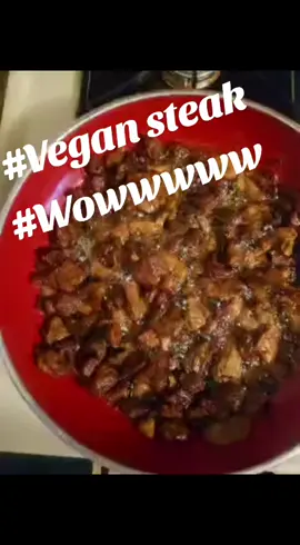 #wow #TGIS #vegansteak 