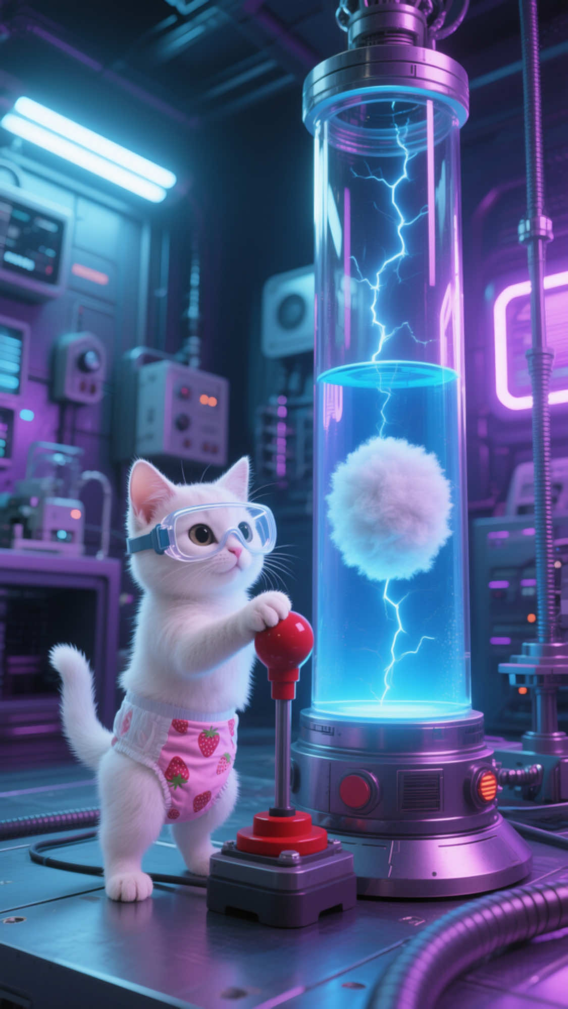 Karma Strikes Fast — The Black Cat’s Shocking Fate After Stealing the Wool!#aicat #cat #story #meow #catfunny 