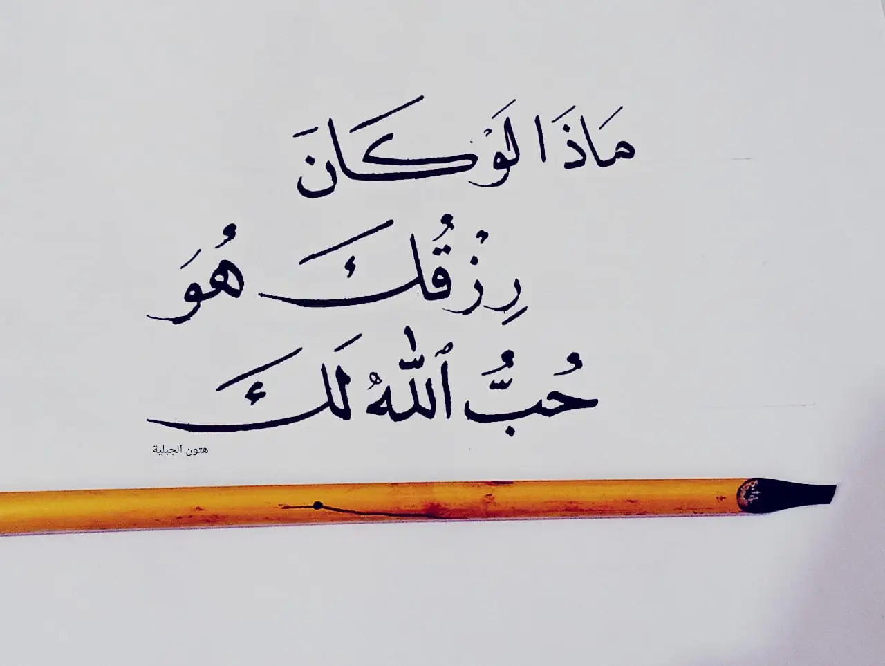 `لا تقلق وربك الله`  . `ولا تحزن وأمرك بيد الله`  . `ولا تيأس والأمل كله في الله`.🍂