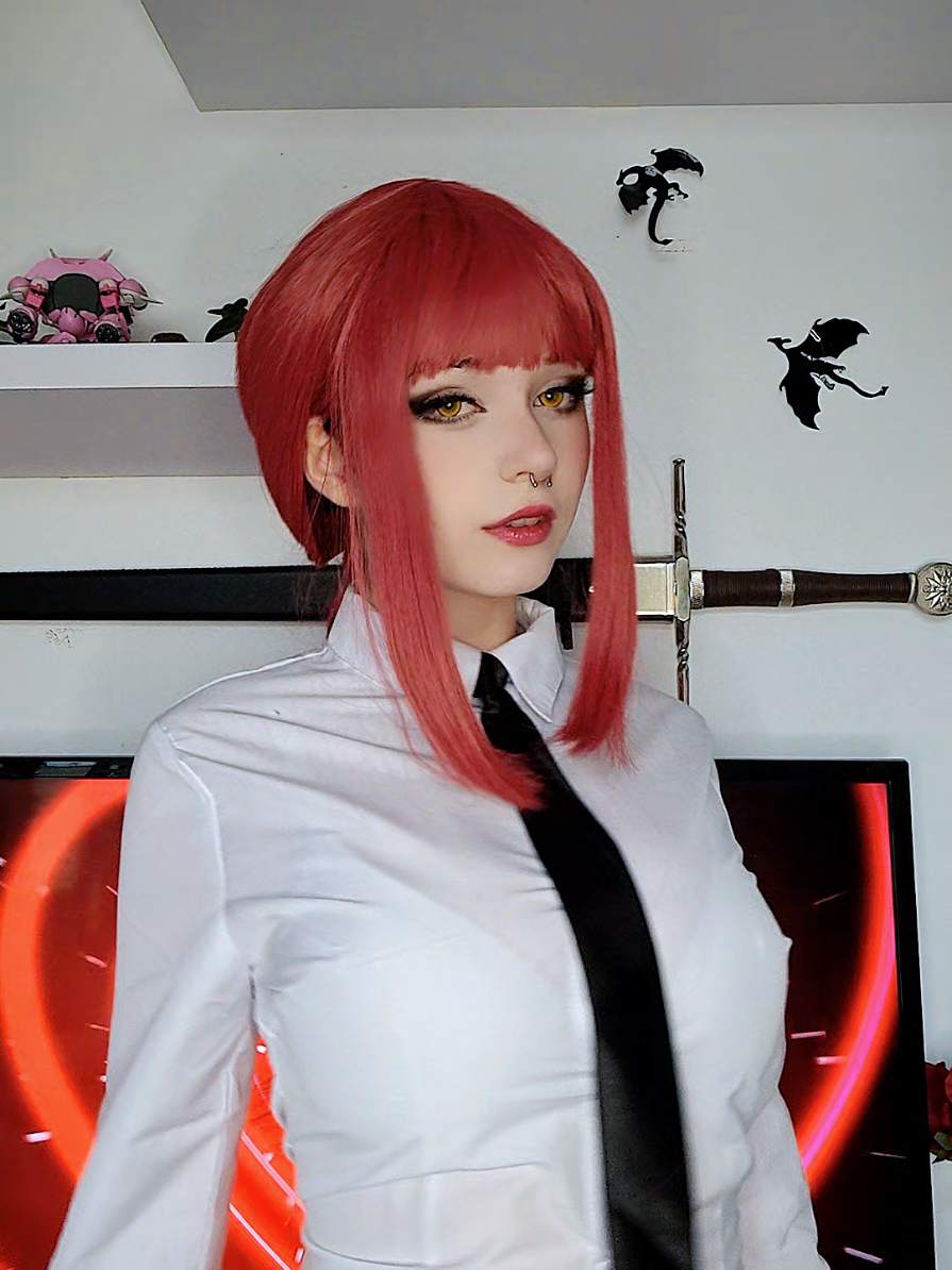 New highly requested cosplay ❤️ #makima #makimacosplay #chainsawman #cosplay 
