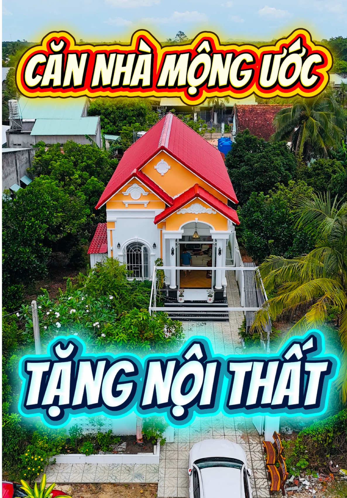 Căn nhà sân vườn mái thái mộng ước #nhasanvuon #nhadep #nhamaithai #bat_dong_san #70tayninh 