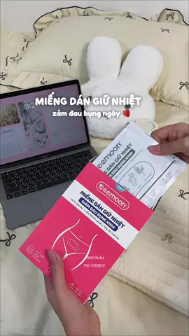 Tới tháng mà vẫn tươi rói là nhờ em miếng dán này đó 🥰  #fyp #xuhuong #viral #miengdangiunhiet #teemoon 