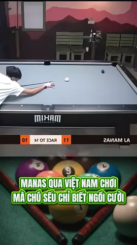 MANAS QUA VIỆT NAM CHƠI TẶNG HÀNH CÁC CHÚ #tuyentapbilliard #billiards #snooker #ajmanas #billiardschallenge 