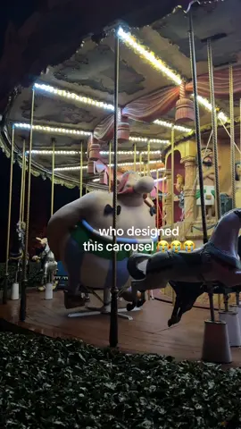 after seeing this on tumblr idek how long ago, I finally saw this carousel in person yall this is a huge deal for me as someone w a broken sense of humor 😭😭 #parcasterix #paristravel #americaninparis 