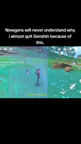 Then hoyo make the pattern easier for new players. #GenshinImpact #genshinimpactedit #genshinfyp #hoyoverse #genshinmemes 