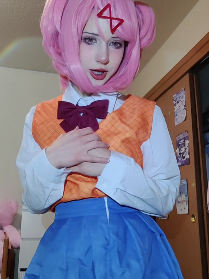 I haven't posted in a while, sorry #natsuki #natsukiddlc #natsukicosplay #コスプレ#косплей 