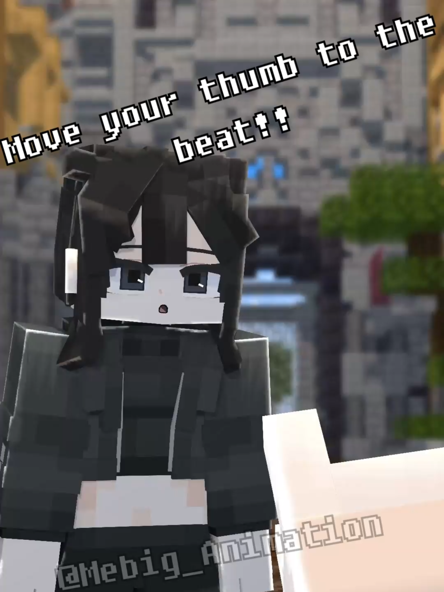 THUMB DANCE CHALLENGE - 2 #Minecraft #Minecraftanimation #animation #render #oc