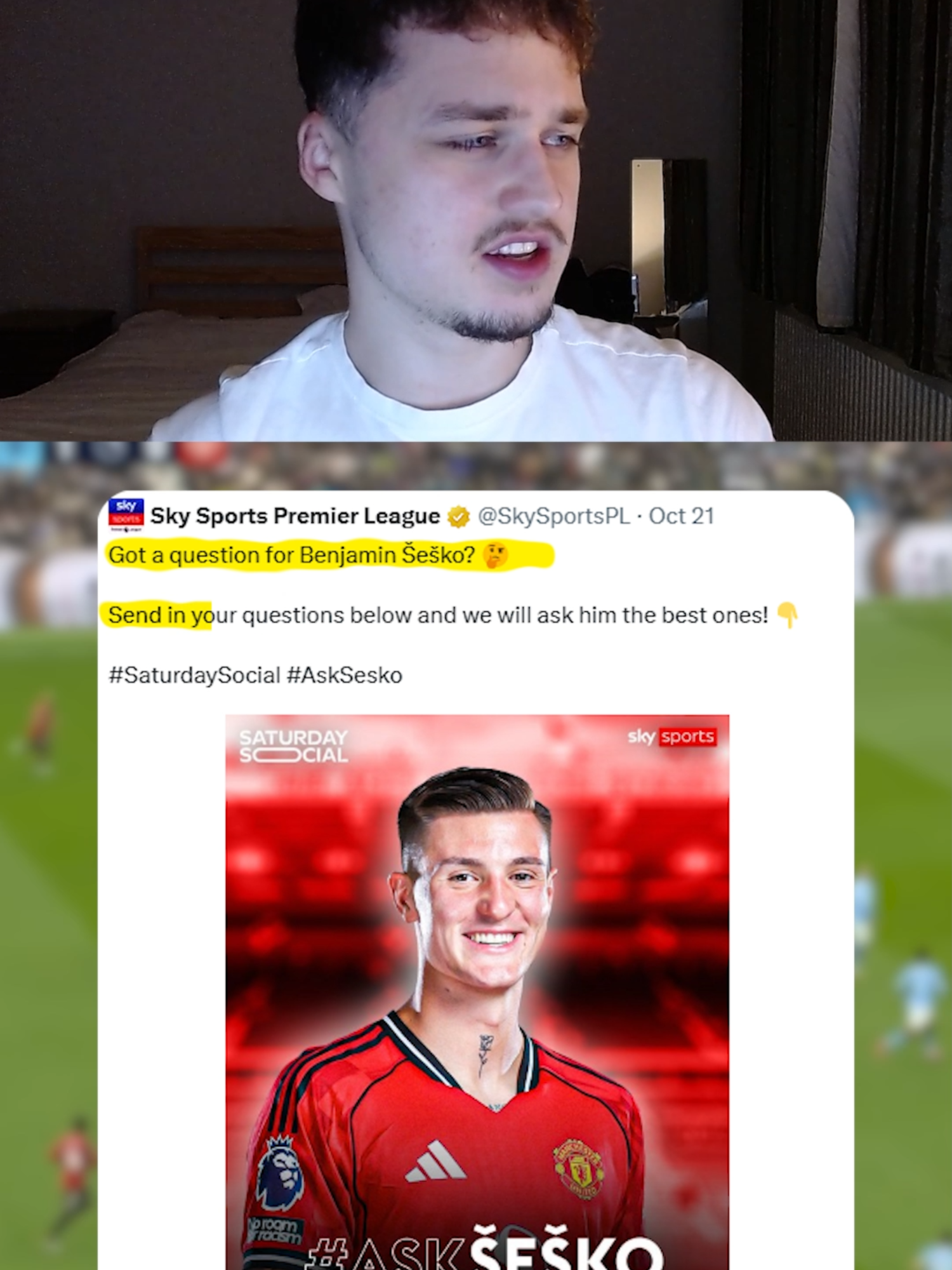 Scrolling until I find 1 normal question #PremierLeague #football #manchesterunited