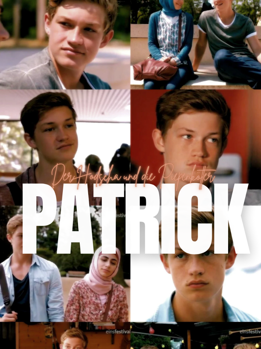 Damian Hardung como Patrick no filme 