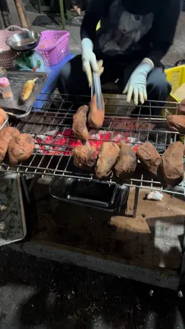 Lạnh gòiiiii #khoailangnuong #hanoi 