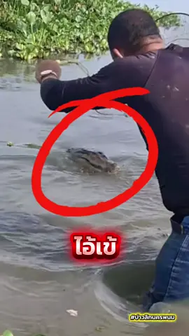 #หาปลาแต่ได้จระเข้