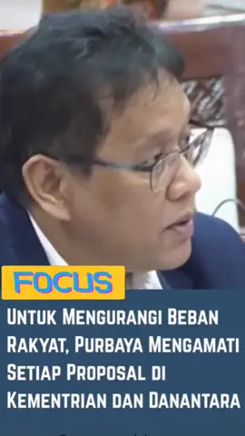 Menkeu Purbaya, dalam rapat bersama DPR RI, menegaskan bahwa ia memeriksa satu per satu proposal anggaran yang beredar dari setiap kementerian termasuk Danantara, tampak upaya itu dilakukan untuk mengontrol APBN yang pada dasarnya sebagian besar berasal dari pajak rakyat. _______________________________ Bukan ikut arus, tapi ngerti arah. #menkeupurbaya  #purbayayudhisadewa  #apbn #pajakrakyat  #indonesia 