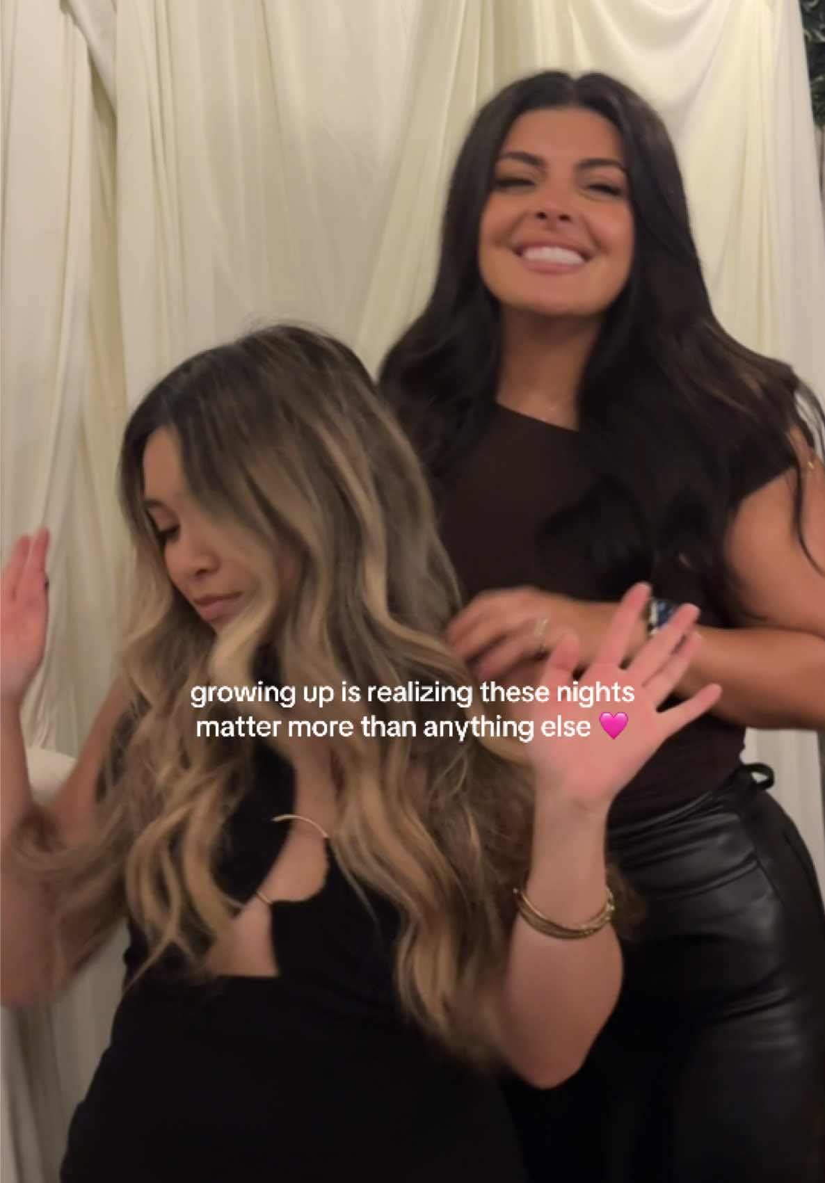 nothing like a girls’ birthday night to remind you how healing it is to be around the right people 🤍 happy birthday to the queen @lailani ❤️ #girlsnight #birthdaydinner #friendship #girlythings 