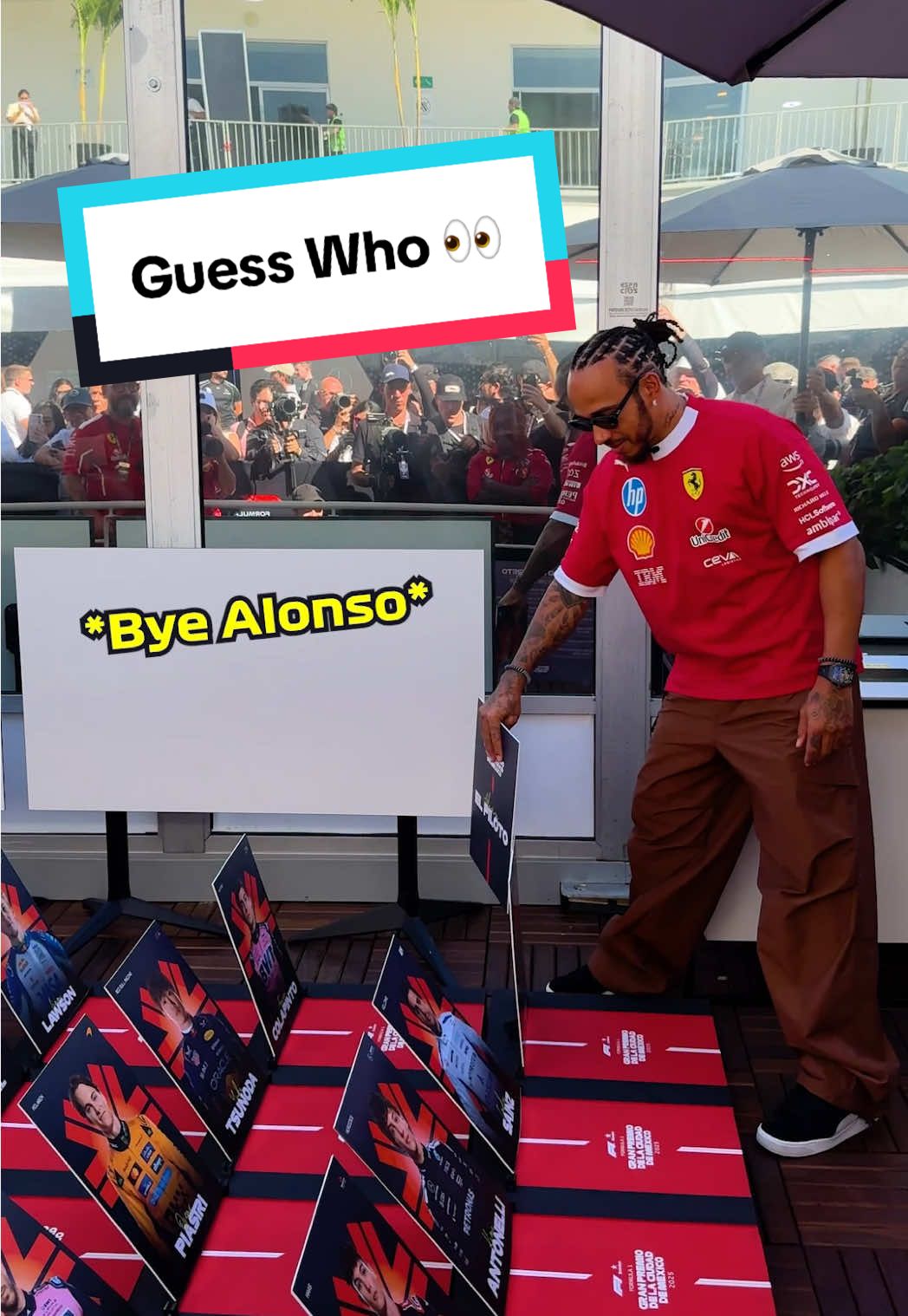 charles was fighting for his life to get the right answer 😂 #f1 #mexicogp #charlesleclerc #lewishamilton #ferrari 