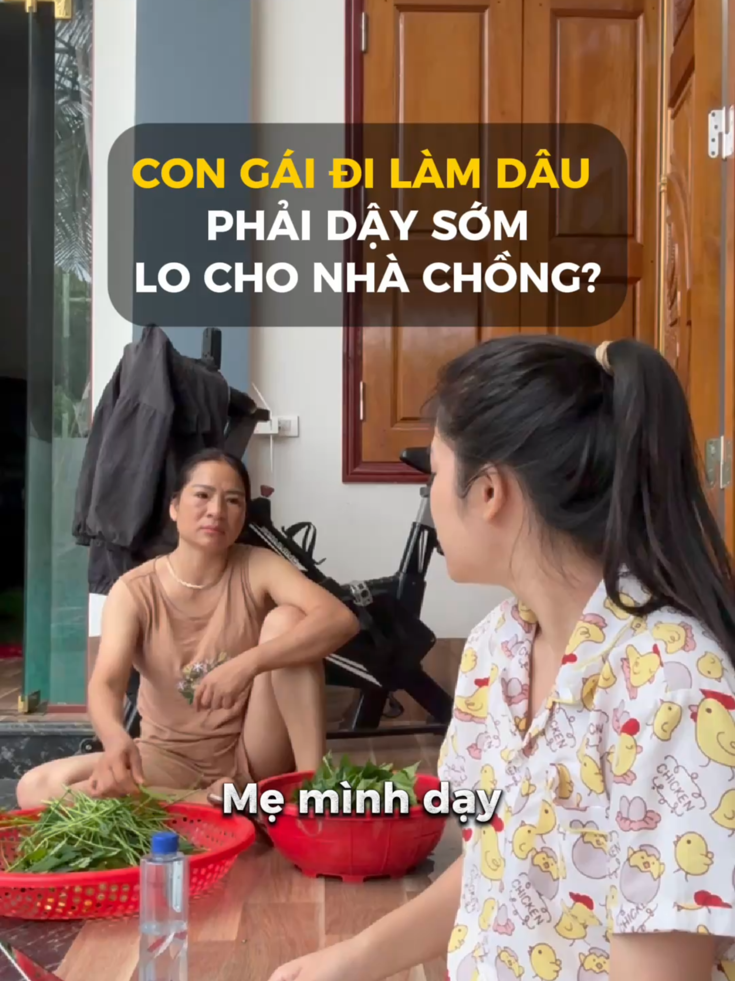 Mẹ đẻ dạy mình phải dậy sớm lo cho gia đình. Còn mẹ chồng lại dạy mình biết dành thời gian cho bản thân nữa. Hai người mẹ, hai cách thương khác nhau, mà đều vì muốn con được hạnh phúc❤️ #quynhphaken #gaiBaclaychongNam #laychongxa #NVNM