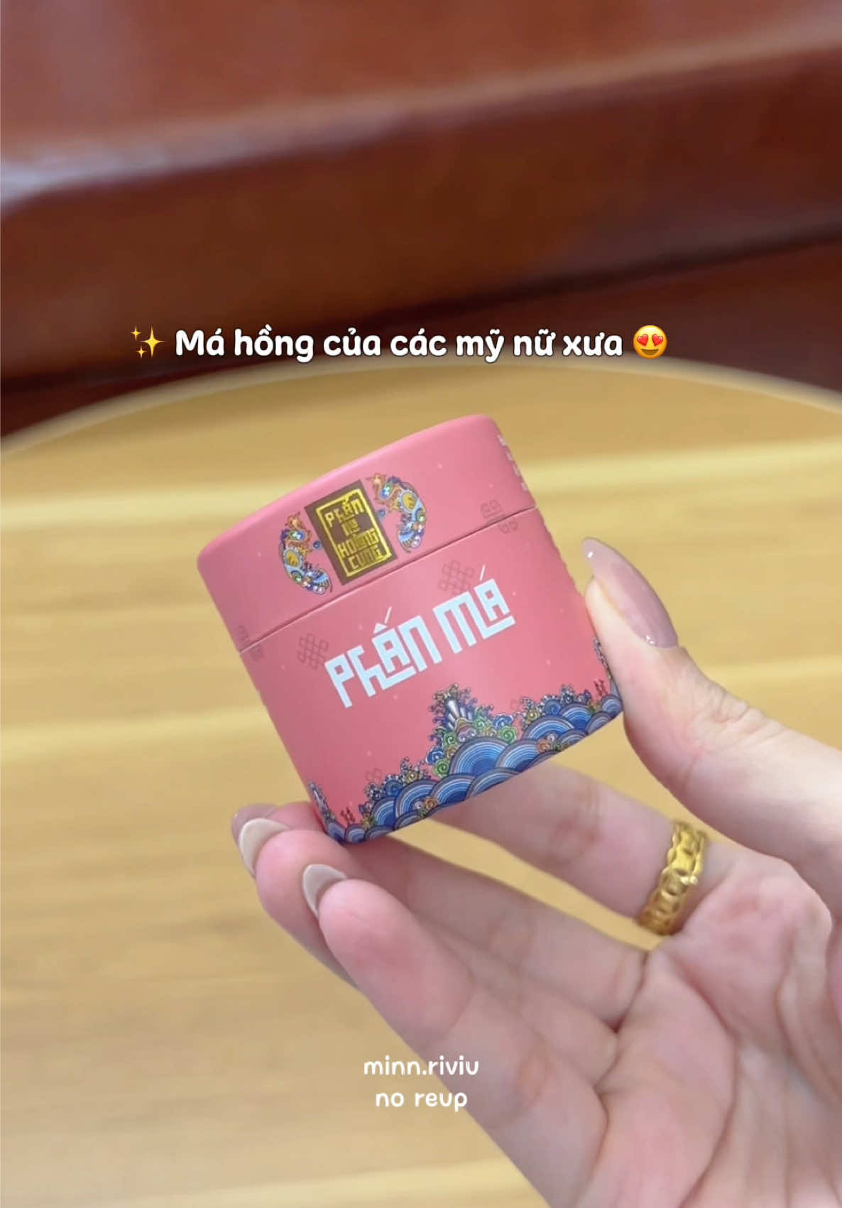 Phấn má lành tính mà lên màu siu xinh, mãi mới tìm đc cái màu ổi hồng ưng í 🙆‍♀️ #phannuhoangcung #phanma #makeup #goclamdep #minnriviu 